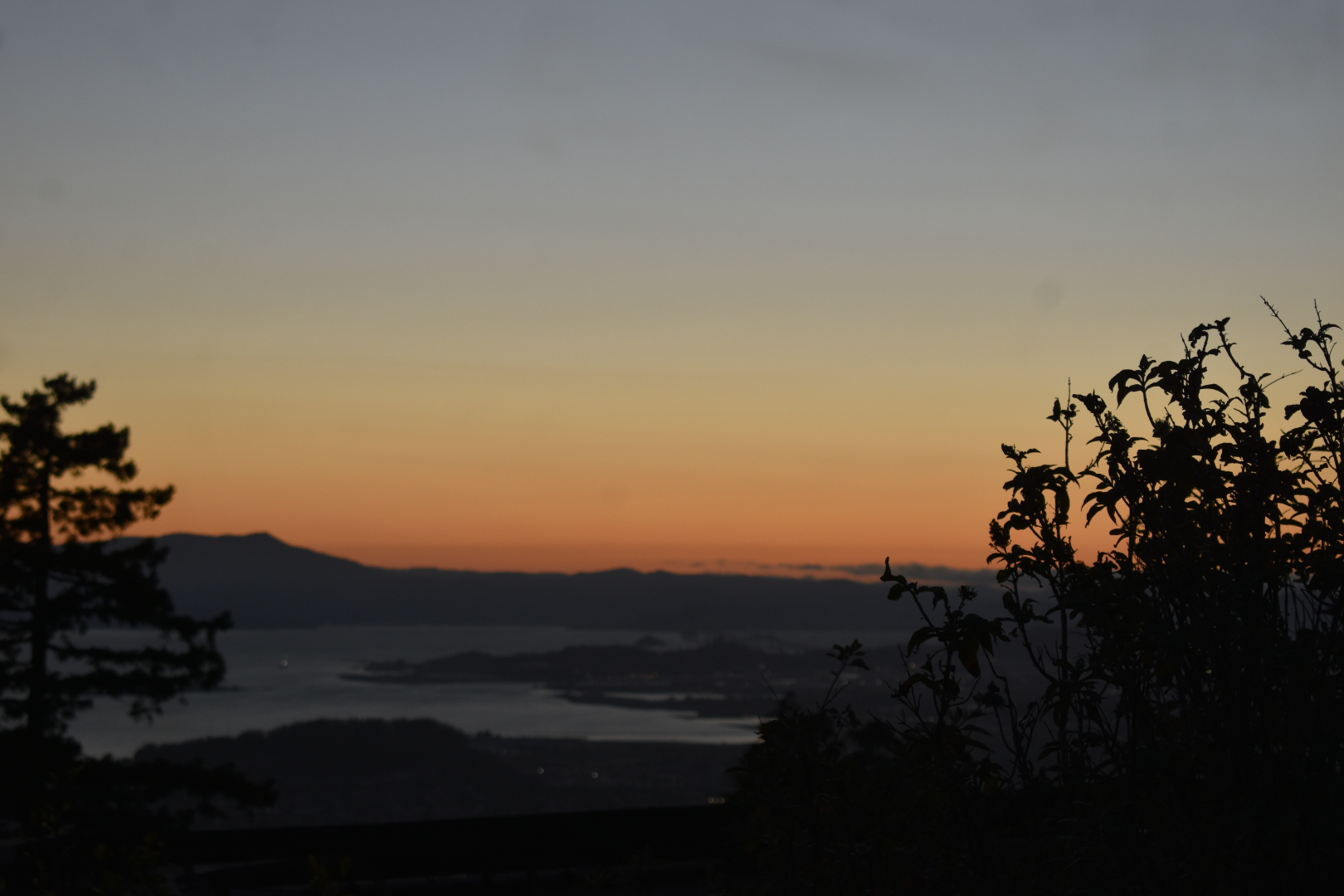 The View from Atlas Path Vista at Sunset